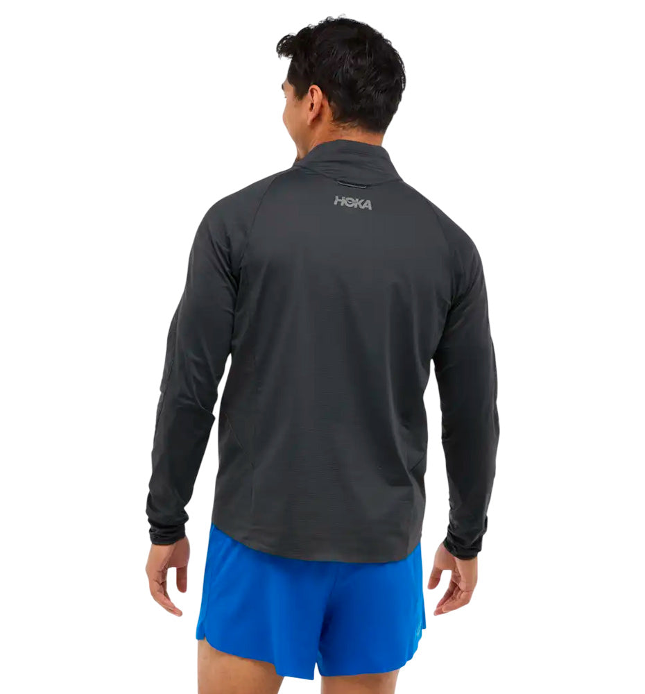 T-shirt M/l Running_Men_HOKA Glide Tech Quart Zip