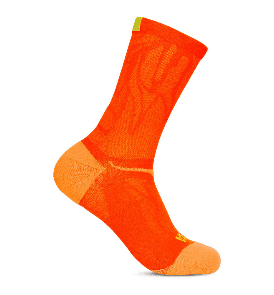 Calcetines Trail_Unisex_HOKA Cli.10 Crew Run Sock