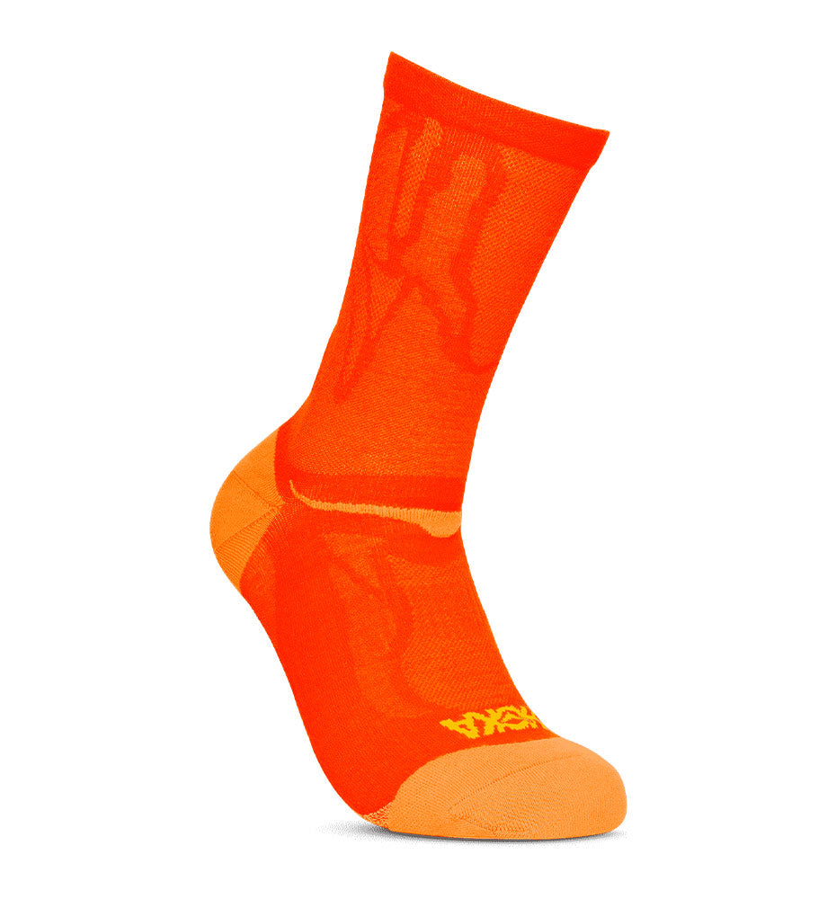 Calcetines Trail_Unisex_HOKA Cli.10 Crew Run Sock