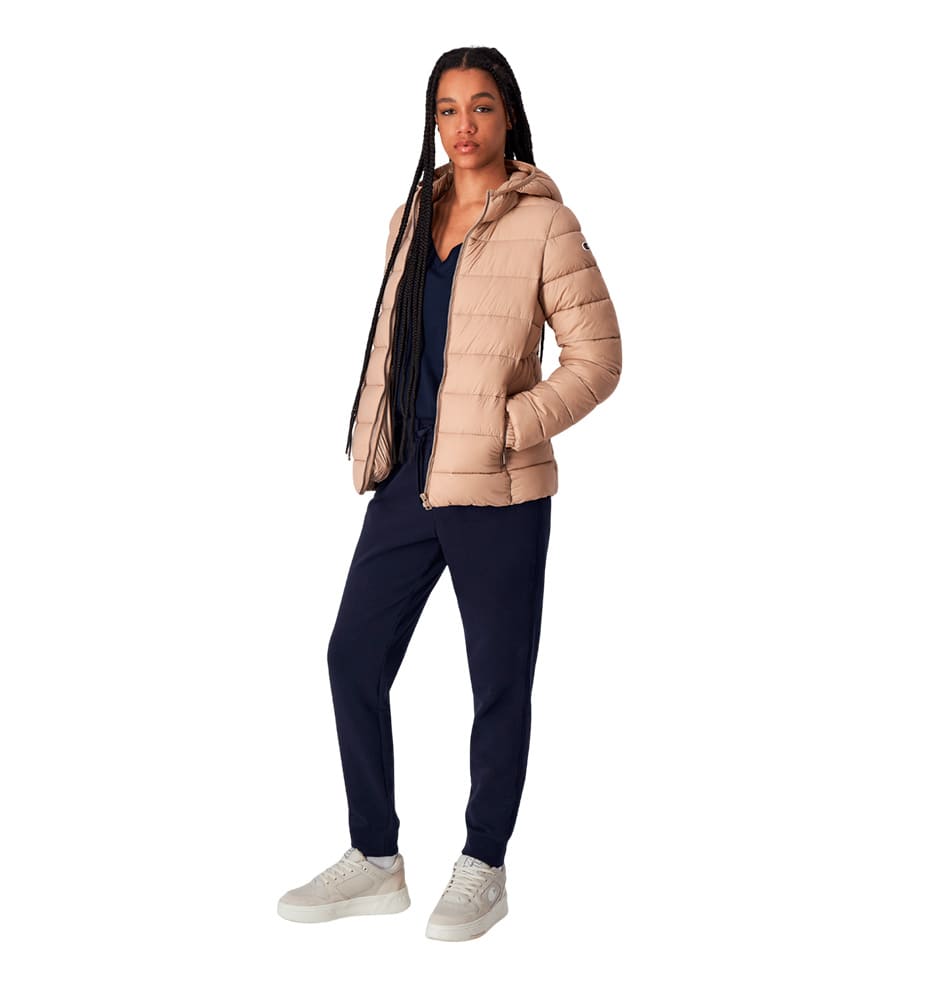 Chaqueta Casual_Mujer_CHAMPION Hooded Polyfilled Jacket