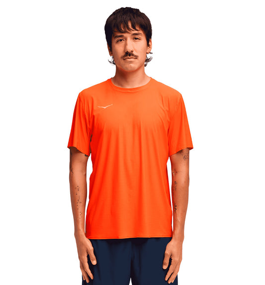 Camiseta M/c Running_Hombre_HOKA Airolite Short Sleev
