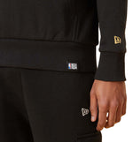 Hoodie Sudadera Capucha Casual New Era Nba Blk And Gld Metllc Hdy