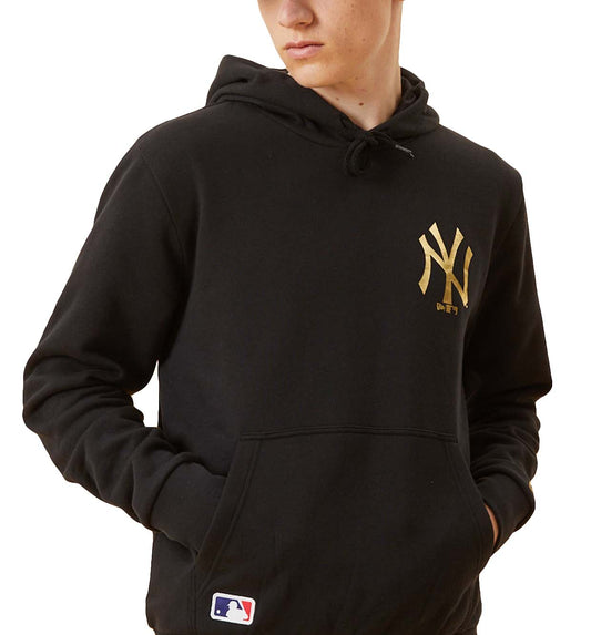 Hoodie Casual Hooded Sweatshirt_Men_NEW ERA Mlb Tm Logo Mtllc Prnt Hdy