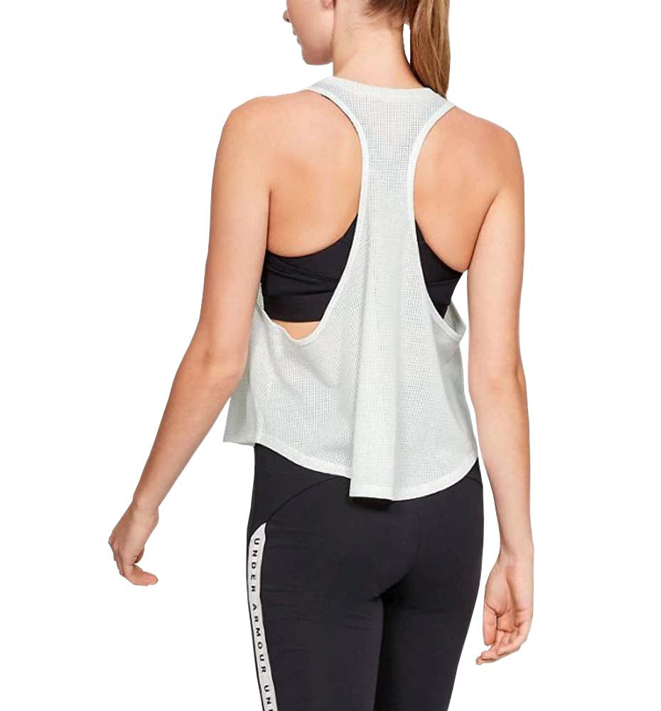 Camiseta Sin Mangas Fitness_Mujer_UNDER ARMOUR Mesh Around Tank