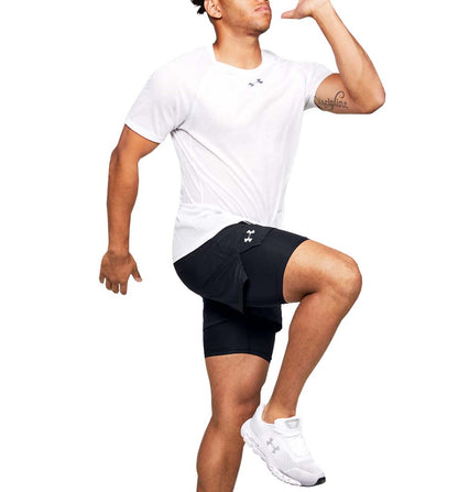 Short Running_Men_UNDER ARMOR Qualifier Speedpocket 2in1