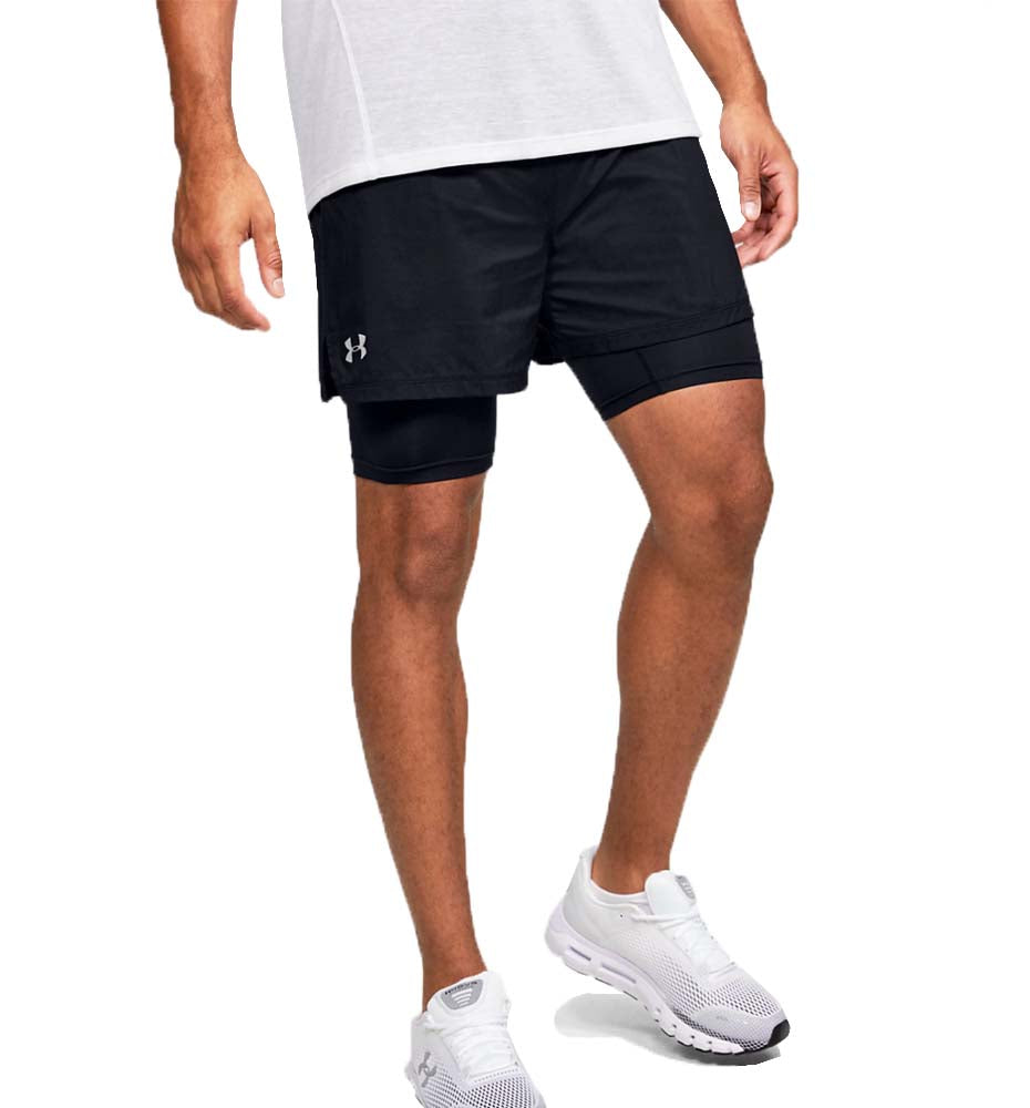 Short Running_Hombre_UNDER ARMOUR Qualifier Speedpocket 2in1