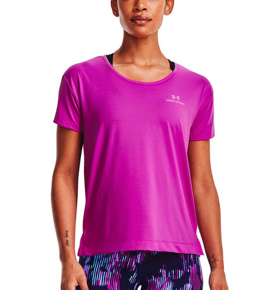 T-shirt M/c Fitness_Woman_UNDER ARMOR Energy Core Short Sleeve