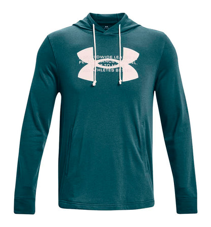 Hoodie Sudadera Capucha Fitness_Hombre_UNDER ARMOUR Rival Terry Logo Hoodie