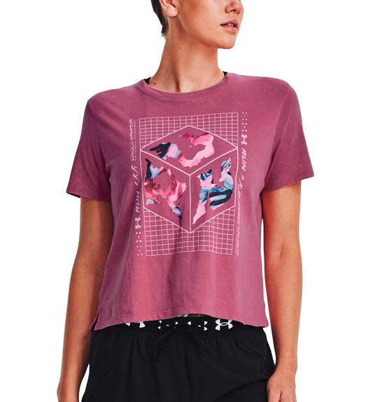 Camiseta M/c Running_Mujer_UNDER ARMOUR Run Anywhere Ss