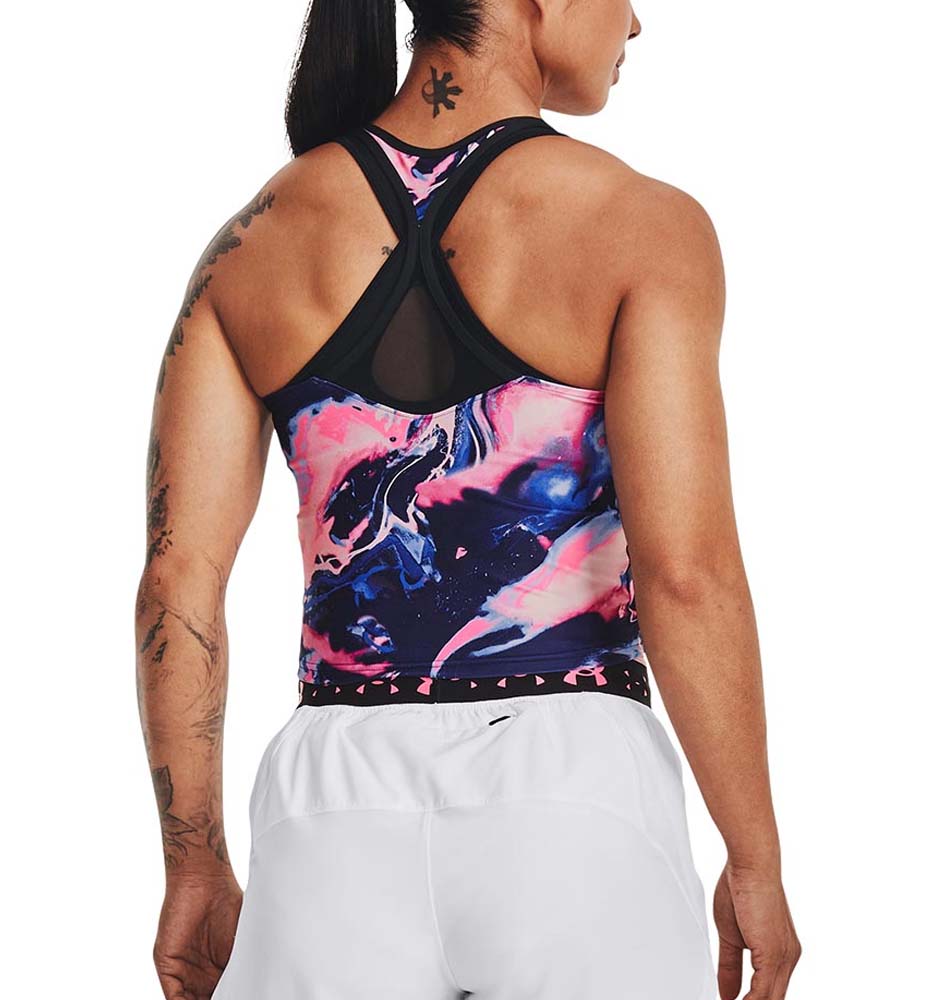 Camiseta Tirantes Running_Mujer_UNDER ARMOUR Run Anywhere Crop Tank