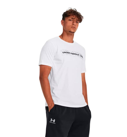Camiseta M/c Casual_Hombre_UNDER ARMOUR Ua Camo Chest Stripe