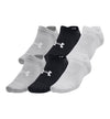 Fitness_Unisex_UNDER ARMOR Ua Essential No Show Socks 6pk