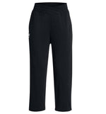Under Armor Ua Rival Terry Crop Wide Leg Fitness Pants