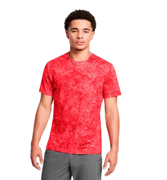 Camiseta M/c Fitness_Hombre_UNDER ARMOUR Ua Rush Vent Prtd Ss