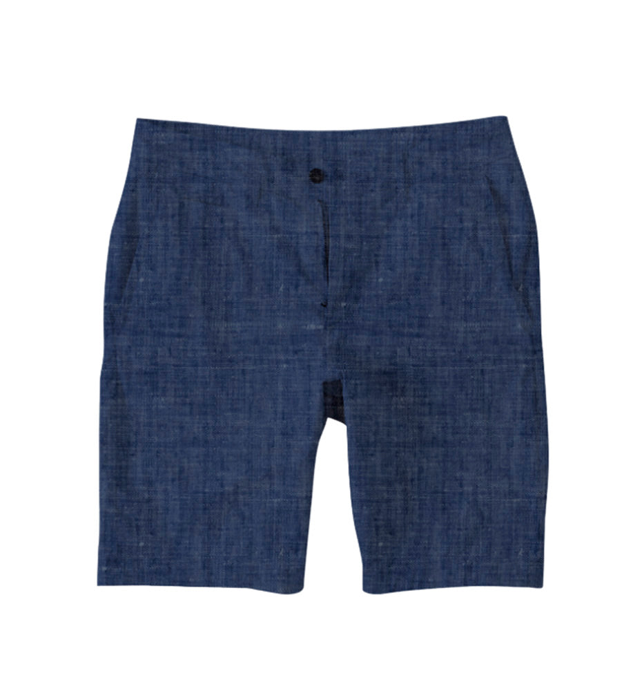 Short Casual_Hombre_SCUOLA NAUTICA ITALIANA Man Linen Bermuda