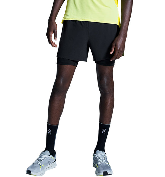 Calções de Corrida Curtos de 5" Performace 2/1 Homem