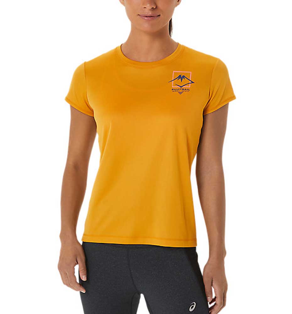 Camiseta M/c Trail_Mujer_ASICS Fujitrail Logo Ss Top