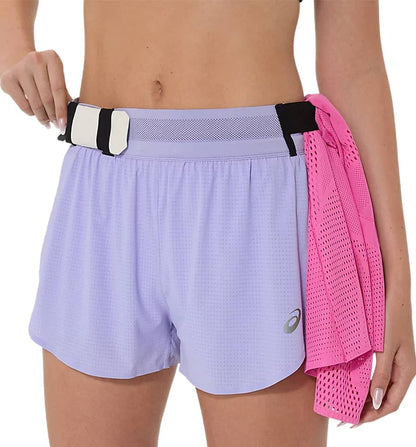 Short Running_Mujer_ASICS Metarun Split Short