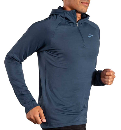 Camiseta Térmica con Capucha Running_Hombre_BROOKS Notch Thermal Hoodie 2.0