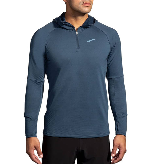 Camiseta Térmica con Capucha Running_Hombre_BROOKS Notch Thermal Hoodie 2.0