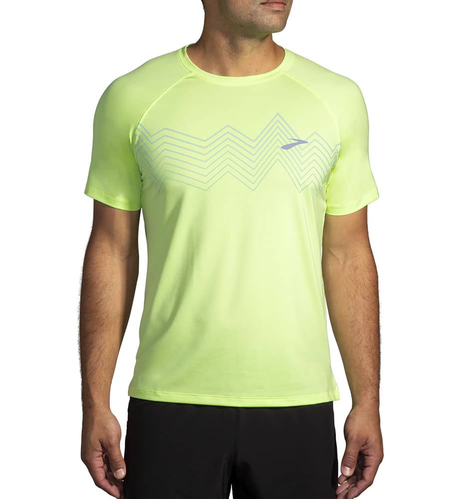 Camiseta M/c Running_Hombre_BROOKS Atmosphere Short Sleeve 2.0