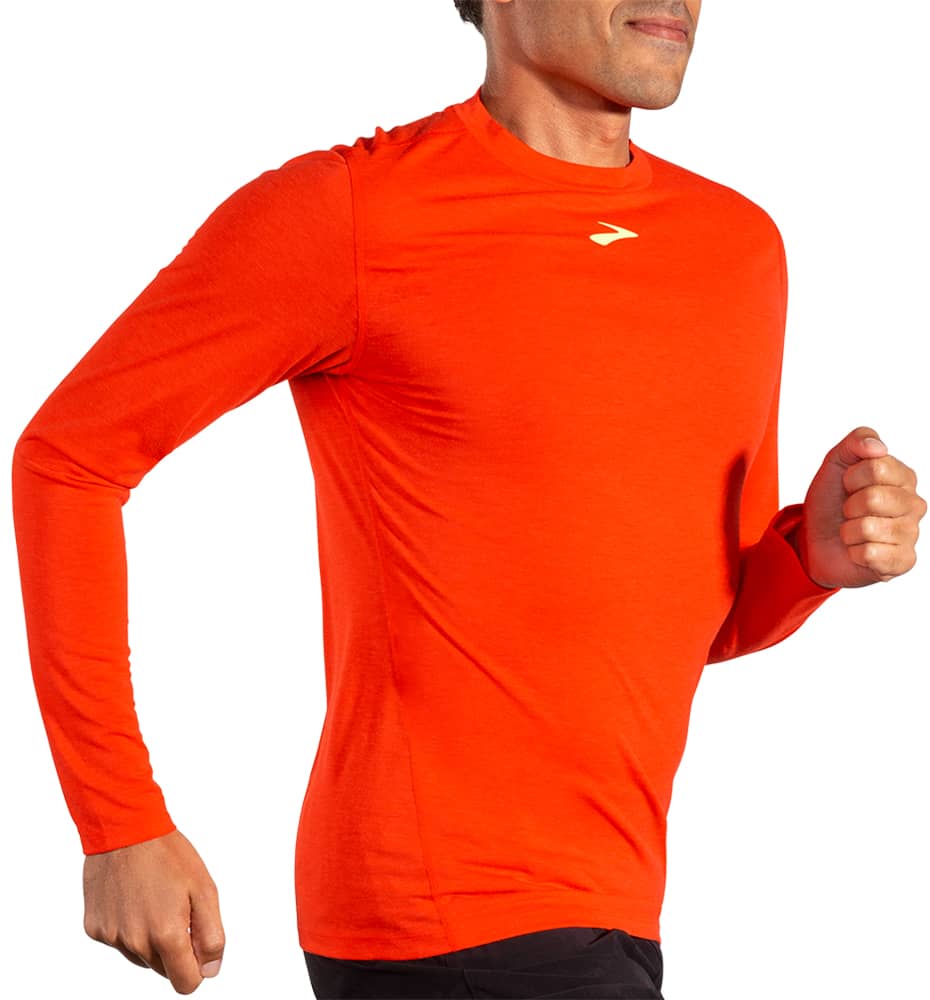 Camiseta M/l Running_Hombre_BROOKS High Point Long Sleeve