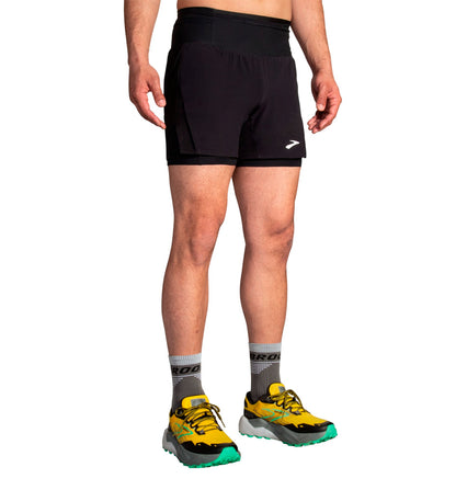 Short Running_Hombre_BROOKS High Point 5 2-in-1 Short 2.0