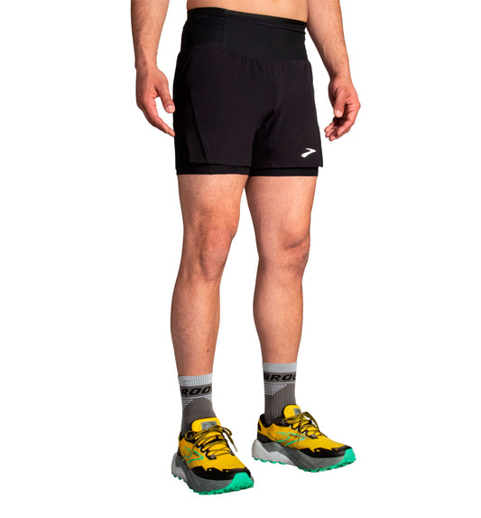 Short Running_Hombre_BROOKS High Point 5 2-in-1 Short 2.0