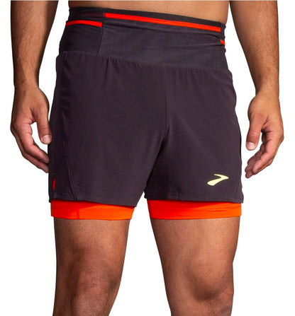 Short Running_Hombre_BROOKS High Point 5 2-in-1 Short 2.0