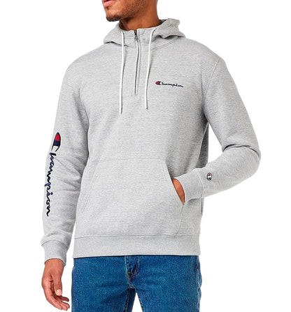 Champion hooded half zip sweatshirt BeUrbanRunning