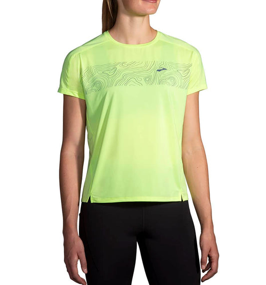 Camiseta M/c Running_Mujer_BROOKS Sprint Free Short Sleeve 2.0