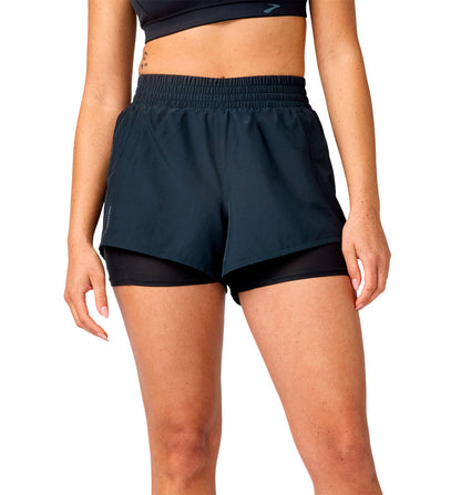 Short Running Brooks Dash 2-In-1 Short