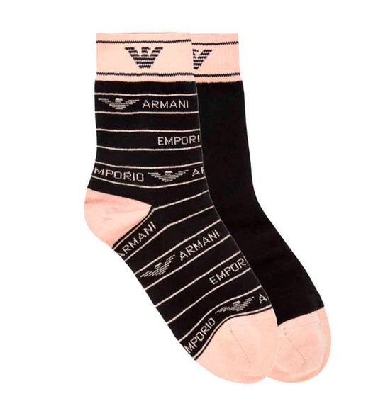 Calcetines Casual_Mujer_ARMANI EA7 Woman Knit 2 Pack Sh
