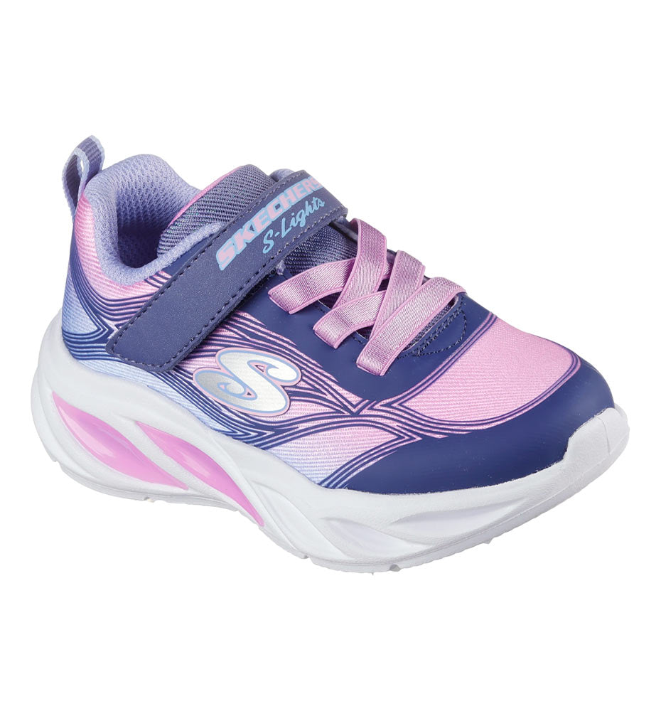 SKECHERS S-lights Cosmic Glow Girls' Casual Sneakers