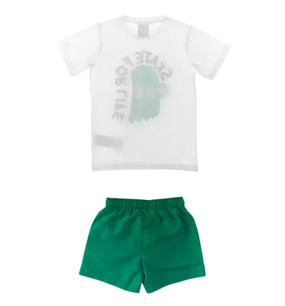 Conjunto - Camiseta y Pantalón Corto Casual Champion