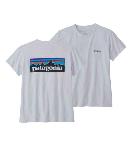 T-shirt M/c Outdoor_Woman_PATAGONIA P-6 Logo Responsibili-tee
