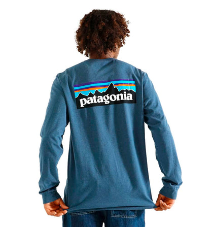 Camiseta M/l Outdoor_Hombre_PATAGONIA L/s P-6 Logo Responsibili-tee