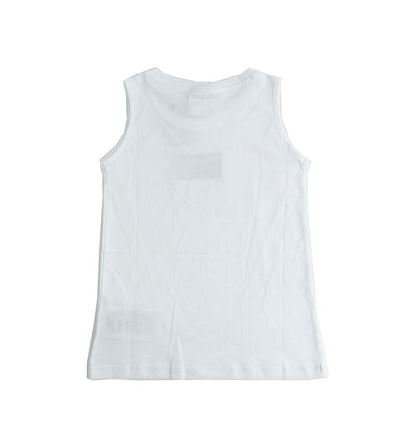 Casual Sleeveless T-shirt_Girl_CHAMPION Tank Top