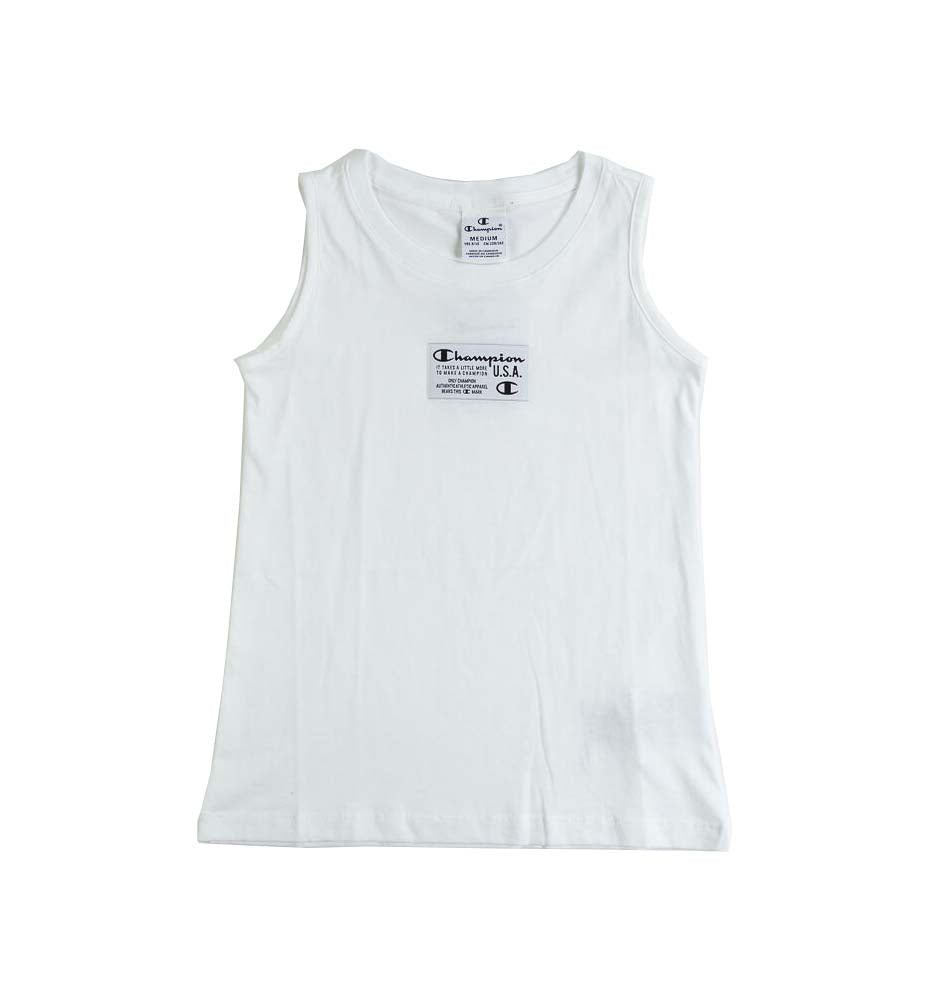 Casual Sleeveless T-shirt_Girl_CHAMPION Tank Top