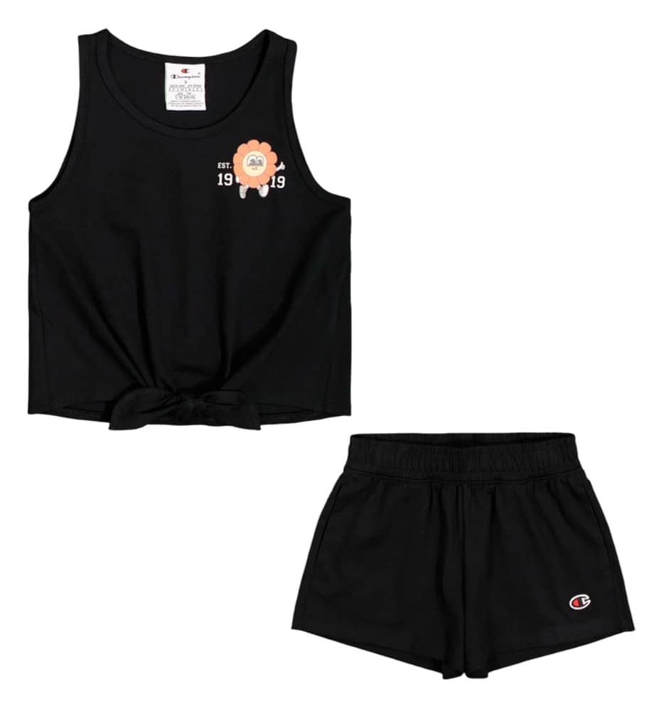 Conjunto - Short & Shirt Casual_Niña_CHAMPION Set