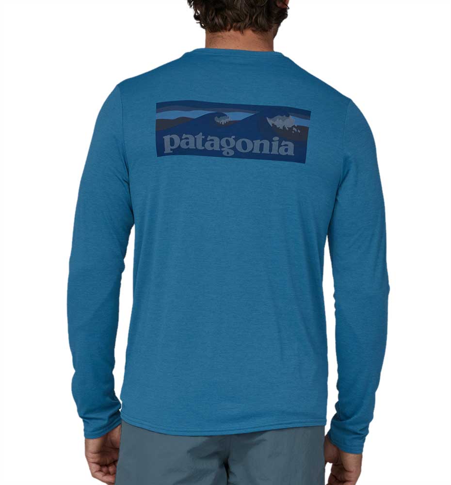Camiseta M/l Outdoor_Hombre_PATAGONIA L/s Cap Cool Daily Graphic Shirt