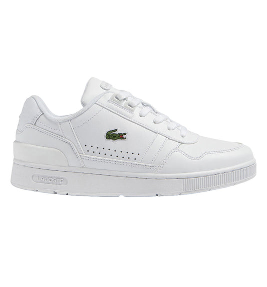 Zapatillas Casual_Mujer_LACOSTE T-clip Leather Tonal Sneakers