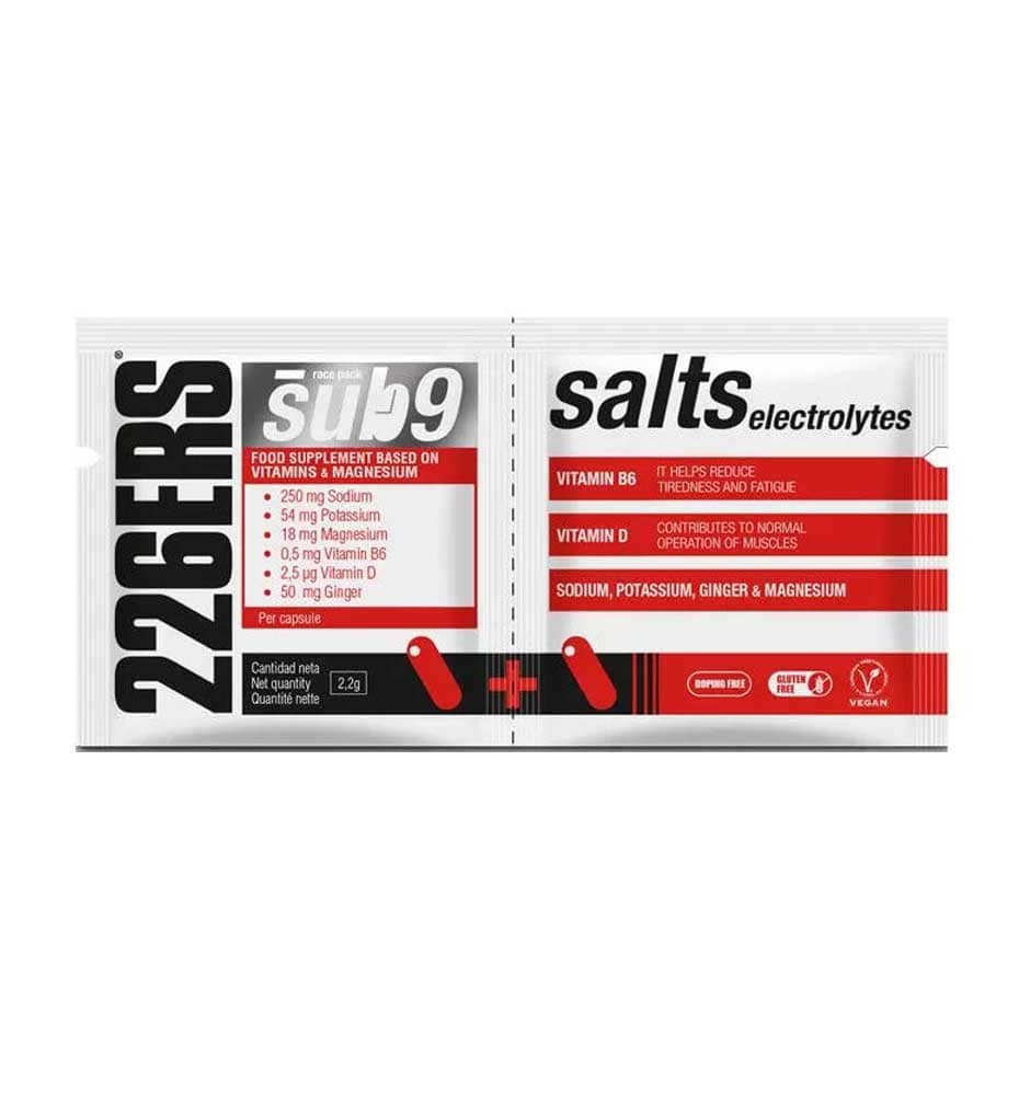 Recuperación Running_Unisex_226ERS Sub-9 Salts Electrolytes Duplo