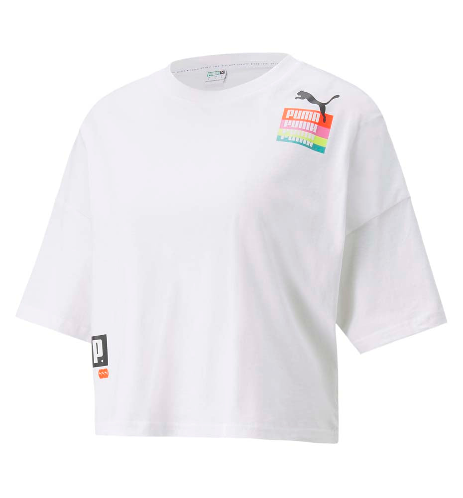 T-shirt M/c Casual_Women_PUMA Brand Love Oversized Tee