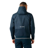 Hoodie Sudadera Capucha Casual Helly Hansen Koster Hybrid Fz