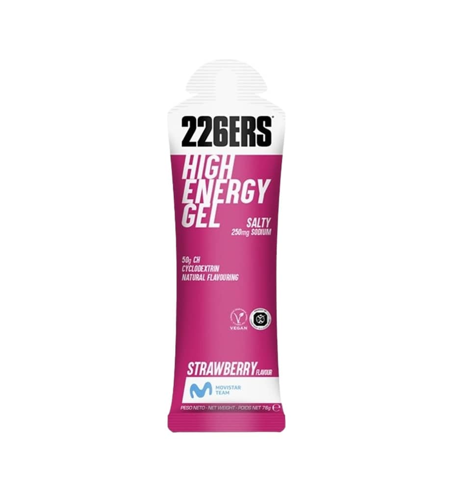 Recuperación Running_Unisex_226ERS High Energy Gel Salty Strawberry