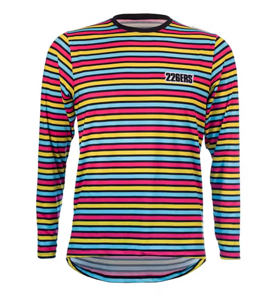 Camiseta M/l Running_Unisex_226ERS Running Jersey Hydrazero Stripes