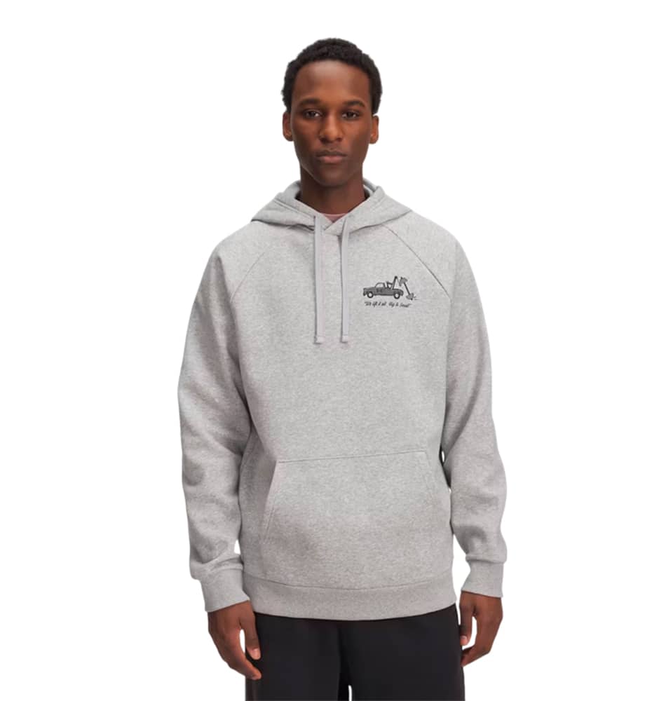 Men's Casual Hoodie - UNDER ARMOUR Men's UA Rival Fleece HBR Logo