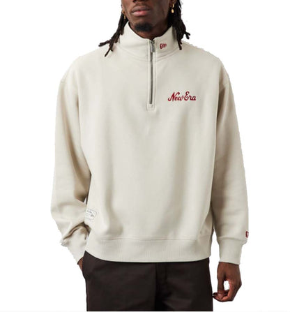 Sudadera Casual_Hombre_NEW ERA Ne Script Qtr Zip Newera