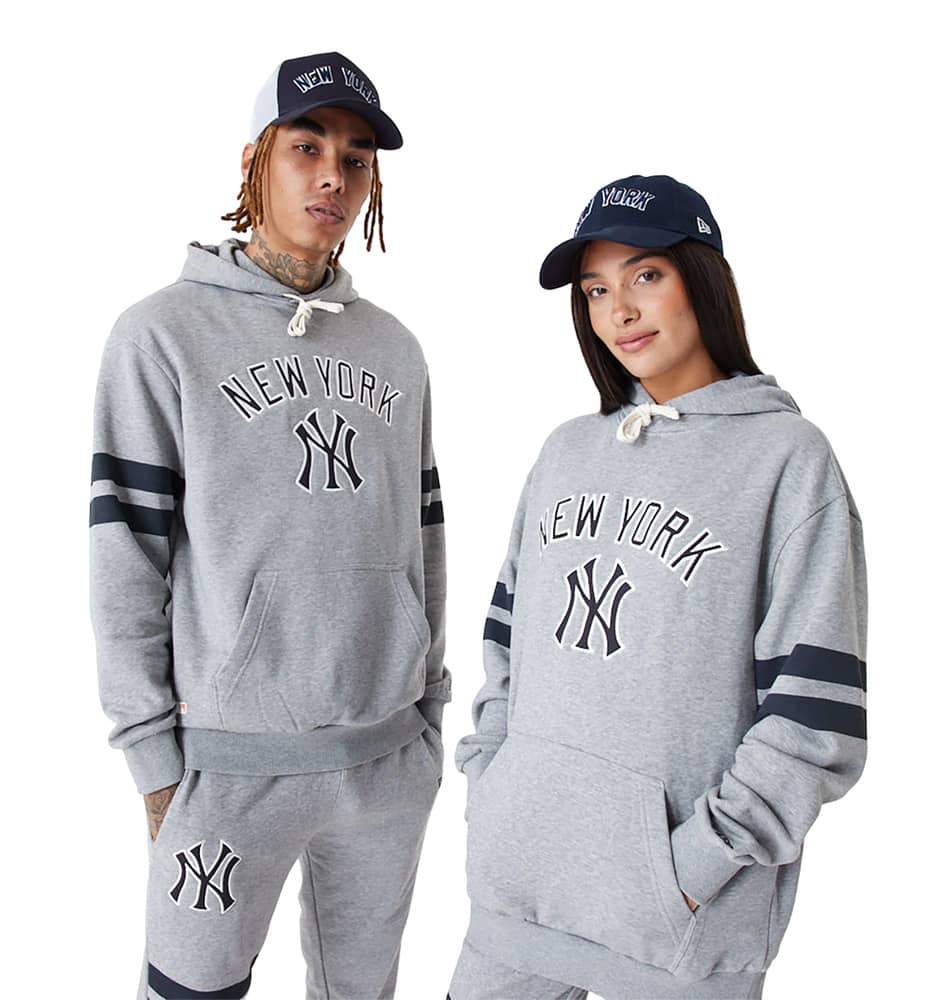 Hoodie Sudadera Capucha Casual_Unisex_NEW ERA Mlb Lifestyle Os Hoody Neyyan